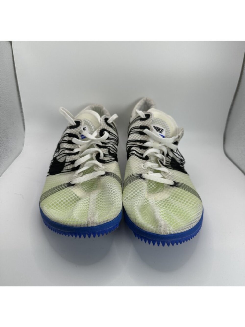 Nike Zoom Matumbo Racing Flywire Shoes Mens Size 12.5 White Blue Track Running - Picture 2 of 11